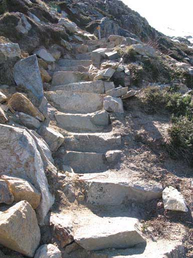 Rock steps