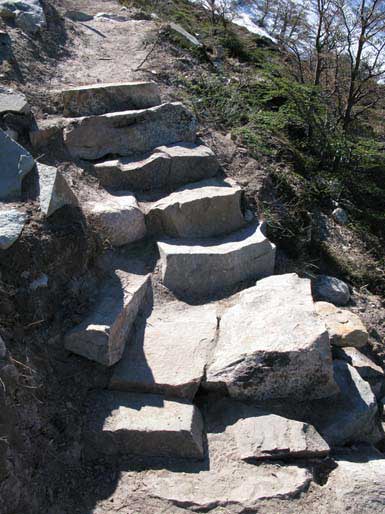 Rock steps